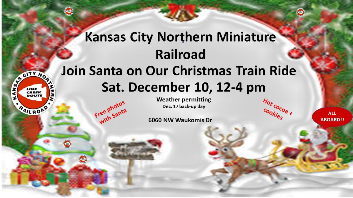 Kansas City Northern Miniature Railroad Christmas Train KC Parent